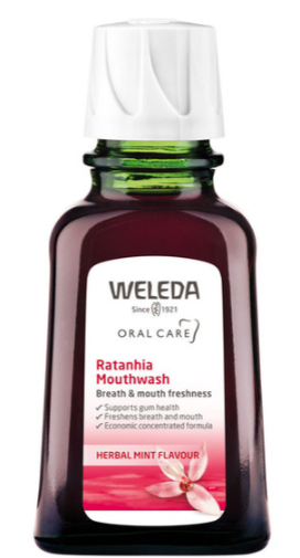 Weleda "Ratanhia Mouthwash Concentrate"